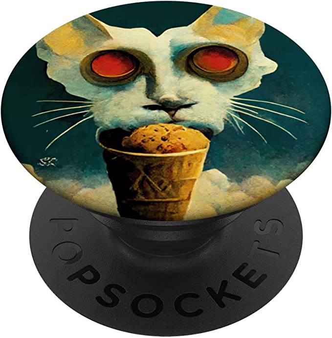 Salvador Kitty - PopSockets Swappable PopGrip